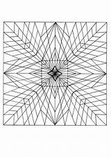 Mandala Coloring Pages Star Hellokids sketch template