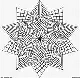 Coloring Pages Awesome Adults Adult Printable Geometric Abstract Colouring Cool Print Pattern Color Mandala Sheets Number Para Books Designs Colorear sketch template