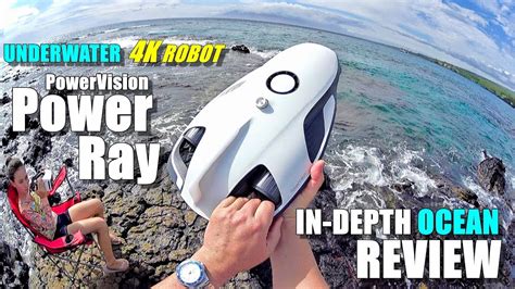 underwater drone powervision powerray  rov review  depth rough ocean test pros cons