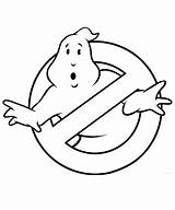 Ghostbusters Colouring sketch template
