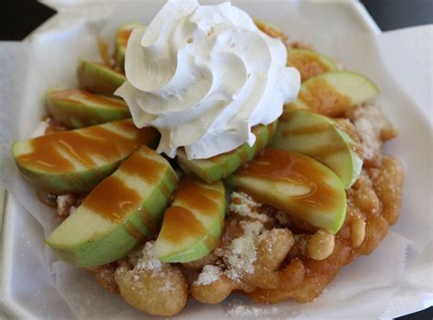 this dallas restaurant makes fair worthy funnel cakes all year long