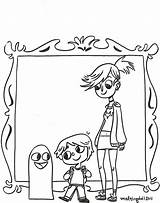 Imaginary Friends Foster Enthusiast Melting Crayon Doll sketch template