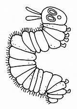 Carle Caterpillar sketch template