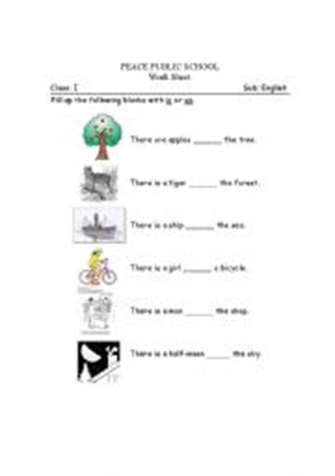 english worksheets prepositions
