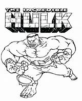 Coloring Hulk Pages Hogan Incredible Printable Getcolorings Getdrawings Superhero sketch template