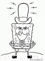 Spongebob Mewarnai Squarepants Gary Kanciastoporty Kolorowanki Sponge Kapeluszu Lembar Patrick sketch template