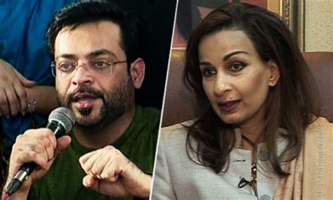 sherry rehman hits back at aamir liaquat over sexist tweet brandsynario