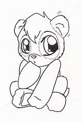 Panda Coloring Pages Cute Baby Pandas Colouring Bear Color Face Printable These Popular Getcolorings Coloringhome sketch template