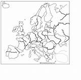 Europe Map Coloring Pages Blank Library Clipart Popular Rivers Mountain sketch template