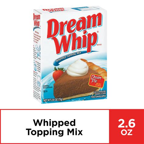 dream whip whipped topping mix  oz box walmartcom walmartcom