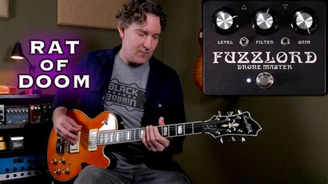 fuzzlord effects drone master distortion youtube