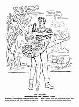 Swan Lake Coloring Pages Ballerina Dance Ballet Books Printable Kids Barbie Choose Board Mandala sketch template