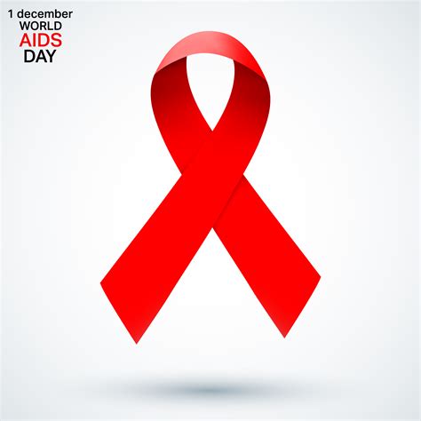 aids ribbon symbol  vector art  vecteezy