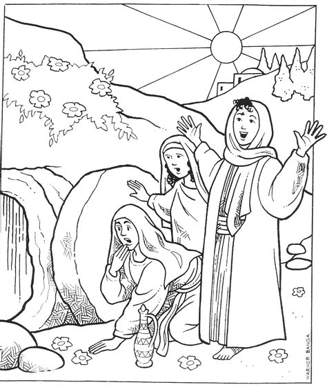 coloring pages  jesus resurrection bellajapapu
