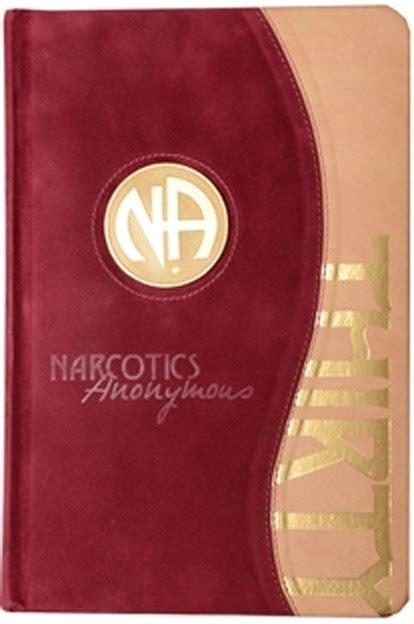 Narcotics Anonymous Main Text Leather Bound 30th