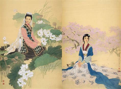 Mingsonjia 赵国经 王美芳 《金陵十二钗》 “jinlings Twelve Beauties” By Zhao Guojing