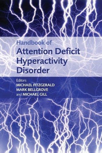 handbook of attention deficit hyperactivity disorder medical books free