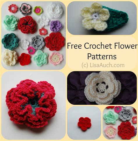 crochet flower pattern   crochet  rose  crochet