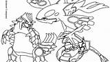 Kyogre Pokemon Coloring Pages Getcolorings sketch template