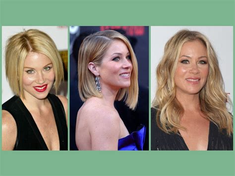 Christina Applegate Hairstyles Hair For A Heart Shaped Face