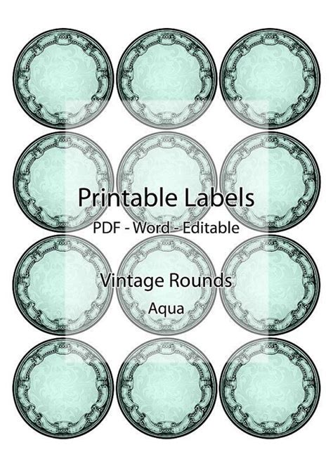 editable  printable label templates   printable label