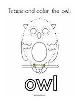 Coloring Trace Owl Color Squirrel Acorn Help sketch template