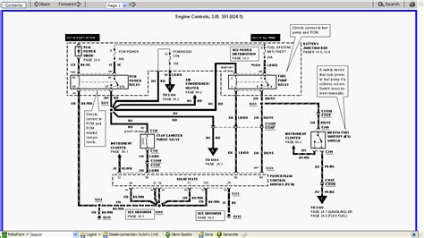 qa  ford ranger fuel pump relay location wiring diagram
