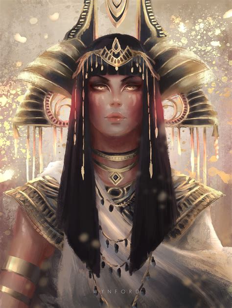 Artstation Egyptian Goddess