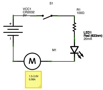 circuit  led  motor electrical engineering stack exchange