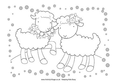 spring lambs colouring page pinturas em tecido fraldas ovelha