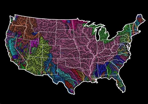watershed map   united states cascadia  szucs robert
