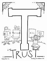 Luke Lessons Preschool Trusting Gospel sketch template