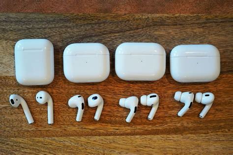 airpods differences models compared