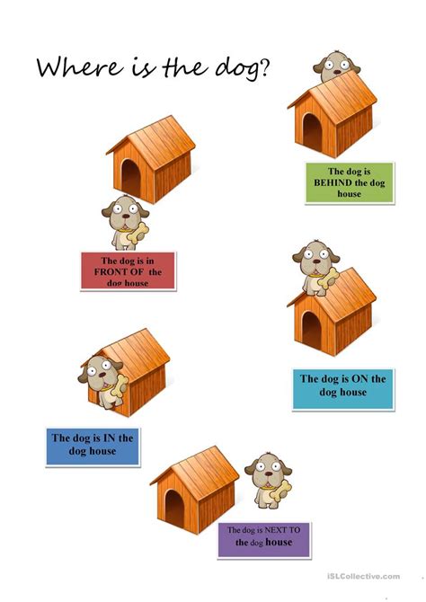 prepositions  kids english esl worksheets  distance learning