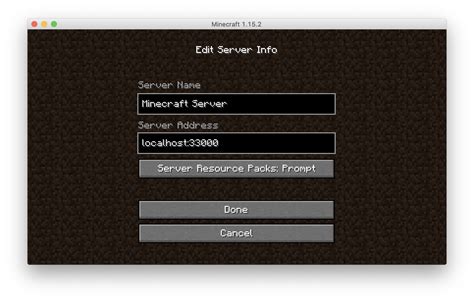 hosting  minecraft server java edition remoteit