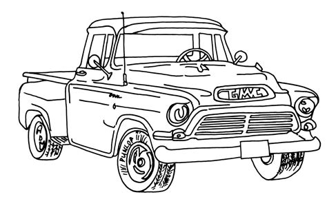 pickup truck coloring page yunus coloring pages