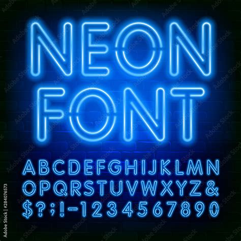 neon alphabet glowing sign letters neon font letters vrogueco