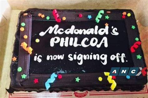 netizens  goodbye  mcdonalds philcoa abs cbn news