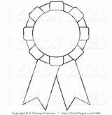 Ribbon Award Printable Coloring Place First Ribbons Prize Pages Drawing Template Blank Outline Getdrawings Printablee Via Dannybarrantes sketch template
