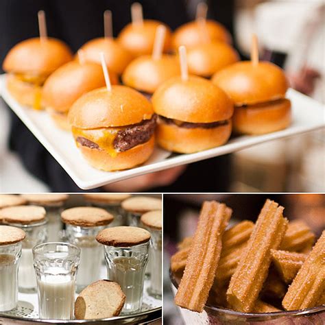 Late Night Wedding Snacks Popsugar Food