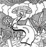 Trippy Coloring Pages Mushroom Easy Space Printable Print Sun Drawing Shroom Tumblr Color Getdrawings Book Getcolorings Outer sketch template