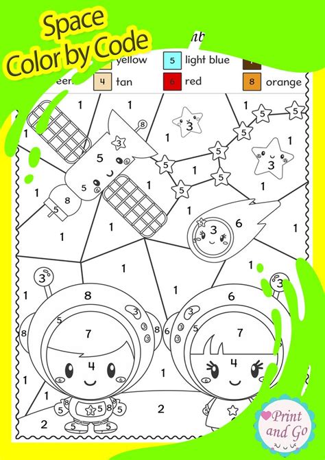 space printables  kids activities worksheets color  etsy
