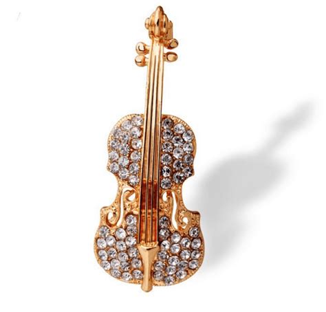 this beautiful violin brooch is the perfect t for anyone who loves music size 49mm 19mm in