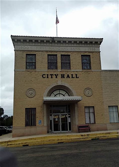sonora tx sonora city hall photo picture image texas at city