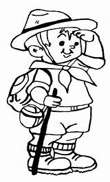 Scout Clipart Boy Scouting Clip Cartoons Scouts Cliparts Library Gif Cartoon Cub Hiking Book First Eagle Line Chubby Clipartmag sketch template