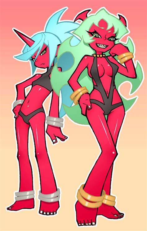 Scanty And Kneesocks Panty And Stocking With Garterbelt Anime Cartoon