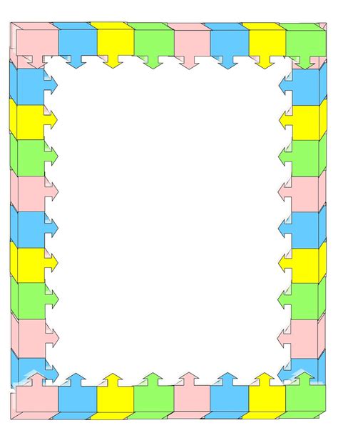 math page borders clipartsco