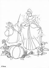 Fairy Godmother Cinderella Coloring Pages Hellokids Print Color Cendrillon Disney La sketch template