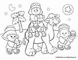 Coloring Pages Christmas Nativity Printable Kids Religious Sheets Christian Three Kings Color Kwanzaa Colouring Activity Sunday Preschool Little People Print sketch template