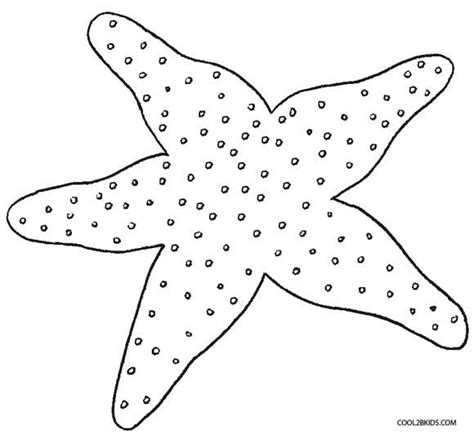 printable starfish coloring pages  kids fish coloring page